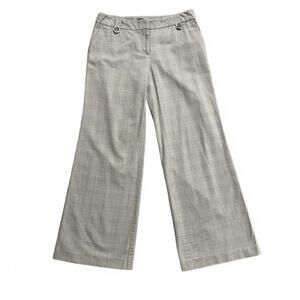 VTG Y2K Jacob Women's Wide Leg Plaid Pants Size 5/6 Made in Canada Officecore